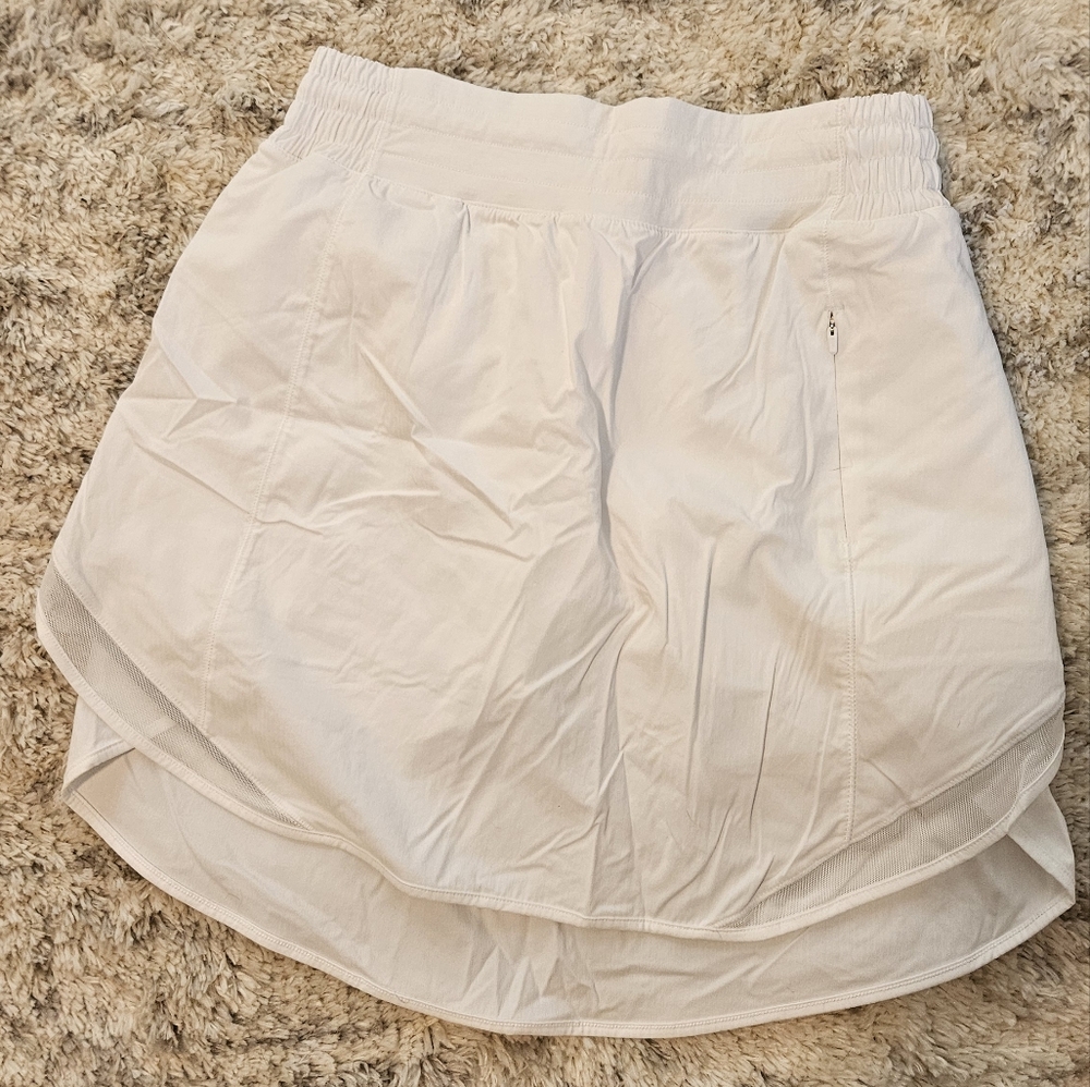 Lululemon Athletica White Hotty Hot Skort